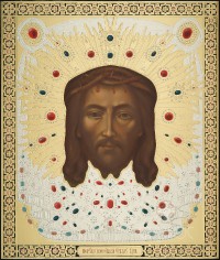 Спас Нерукотворный, 38х45, 2017 г.