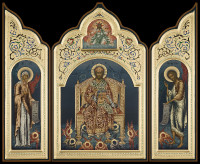 Деисус, 40х33, 2020 г.