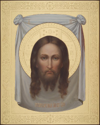 Спас Нерукотворный, 40х50, 2022 г.