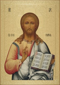 Господь Вседержитель, 50х70, 2017 г.
