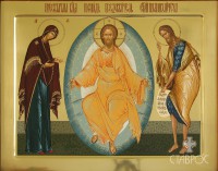 Деисус, 40х50, 2015 г.