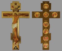 Распятие, 110х193, 2015 г.