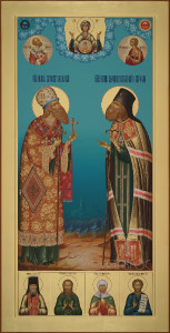 Иоанн Тобольский, Иоанн Шанхайский, 52х101, 2025 г.