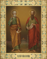 Петр и Павел (апостолы), 40х50, 2019 г.