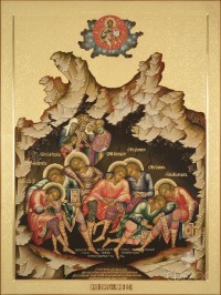 Семь отроков эфесских, 75х100, 2018 г.