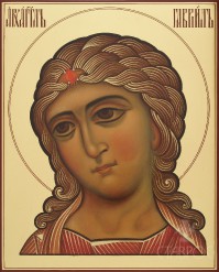 Архангел Гавриил, 17х21, 2017 г.