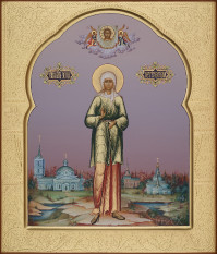 Ксения Петербуржская, 27х31, 2022 г.