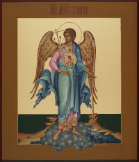 Ангел Хранитель, 27х31, 2023 г.