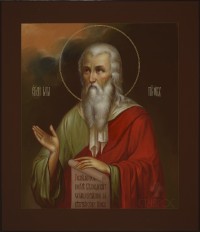 Илия Пророк, 27х31, 2018 г.