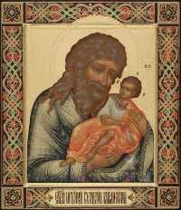 Симеон Богоприимец, 27х31, 2023 г.