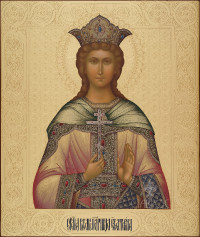 Екатерина великомученица, 32х38, 2022 г.