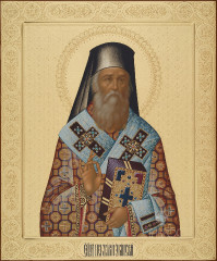 Нектарий Эгинский, 39х47, 2022 г.