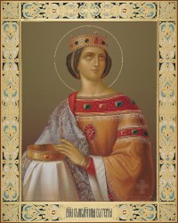 Екатерина великомученица, 40х50, 2018 г.
