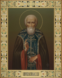 Сергий Радонежский, 40х50, 2019 г.