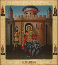 Никита великомученик, 53х59, 2019 г.