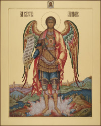 Михаил Архангел, 60х75, 2021 г. 