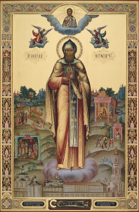 Феодосий Тотемский, 66х100, 2021 г.