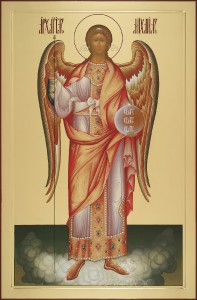 Архангел Михаил, 67х102, 2016 г.