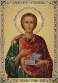 Пантелеимон Целитель, 70х100, 2025 г.