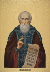 Сергий Радонежский, 70х100, 2025 г.