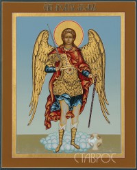 Архангел Михаил, 17х21, 2014 г.