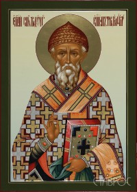 Спиридон Тримифунтский, 50х70, 2015 г.