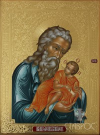 Симеон Богоприимец, 30х40, 2014 г.