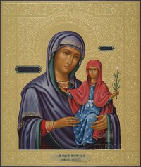 Анна, мать Пресвятой Богородицы, 38x45, 2016 г.