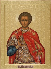 Димитрий Солунский, 40x54, 2016 г.