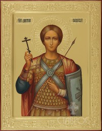 Димитрий Солунский, 22х28, 2015 г.