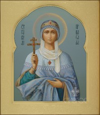 Елена святая равноапостольная царица, 27x31, 2016 г.