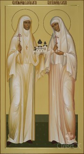 Елизавета и Варвара, 55x100, 2016 г.