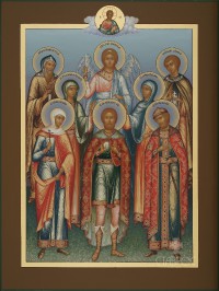 Избранные святые (семейная), 23х30, 2017 г.