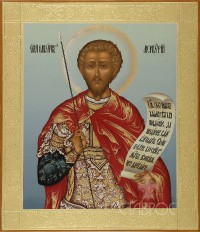 Меркурий Великомученик, 27х31, 2015 г.