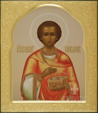 Пантелеимон Целитель, 27x31, 2016 г.