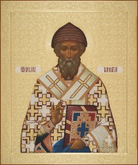 Спиридон Тримифунтский, 50х60, 2016 г.