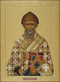 Спиридон Тримифунтский, 40x54, 2016 г.