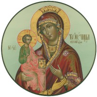 Троеручица, 27х27, 2008 г.