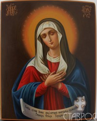 Умиление,  26х30, 2013 г.