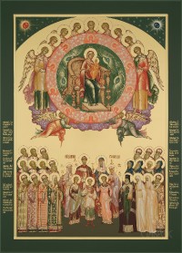 Похвала Пресвятой Богородицы, 50x70, 2018 г.