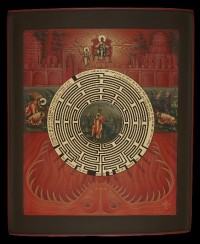 Лабиринт духовный, 25х31, 2018 г.