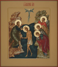 Богоявление Господне, 27х31, 2023 г.