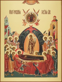 Успение Пресвятой Богородицы,30х40, 2017 г.