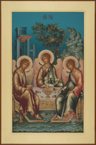 Троица, 40х60, 2024 г.