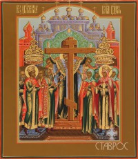 Крестовоздвижение, 27х31, 2014 г.