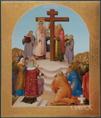 Крестовоздвижение, 27х31, 2014 г.