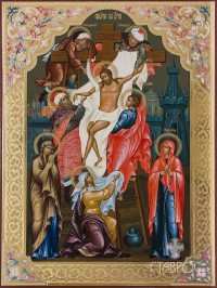 Снятие с креста, 30х40, 2015 г.