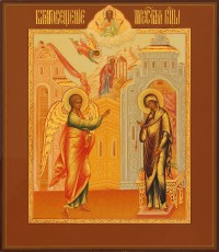 Благовещение, 27х31, 2014 г.