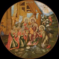 Праздничный ряд Рождество Христов, r195, 2016 г.