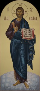 Местный ряд, Господь Вседержитель, 74х166, 2015 г.